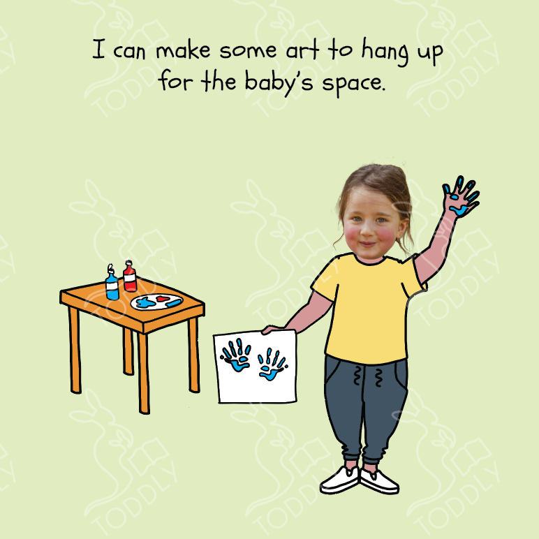 Customizable Book- Becoming a Big Brother or Sister Through Adoption or Surrogacy