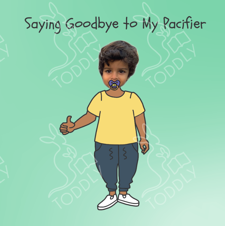 Customizable Book- Can Say Goodbye To My Pacifier