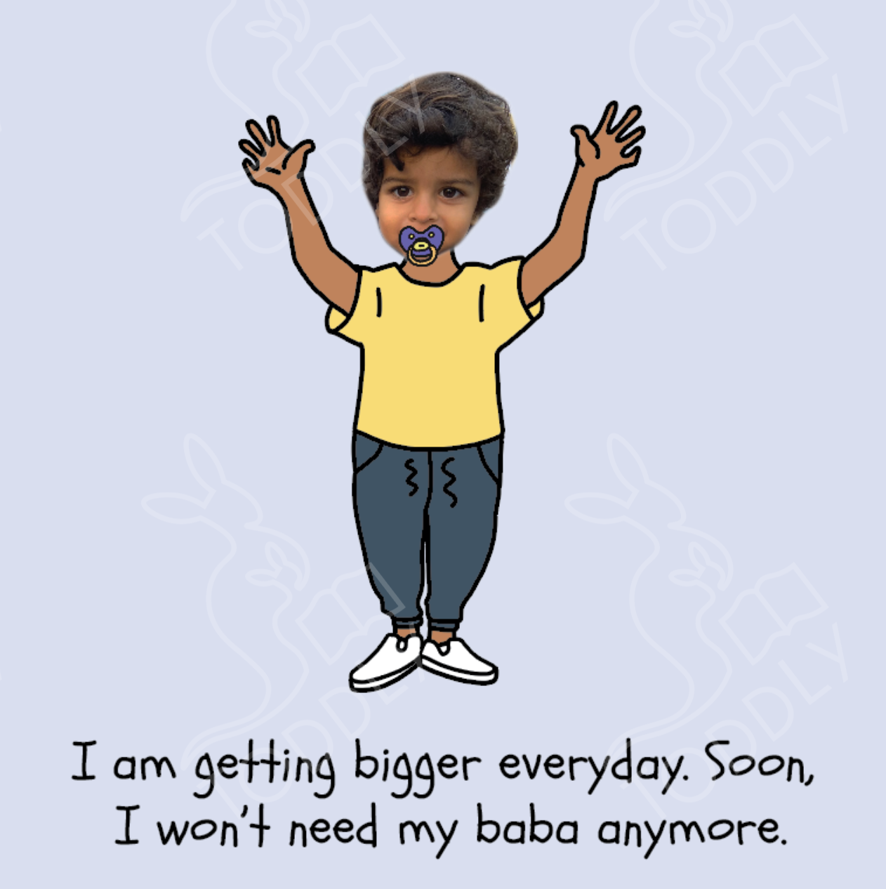 Customizable Book- Can Say Goodbye To My Pacifier